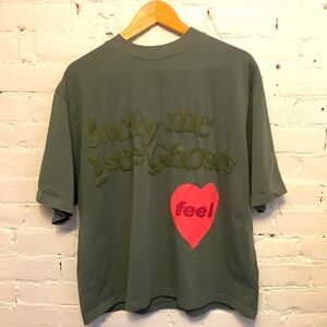 CPFM Kids See Ghosts short sleeve t shirt fatigue camp flog 11 11 size m